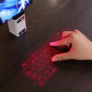 Bluetooth virtual laser keyboard Wireless Projection keyboard Portable for computers
