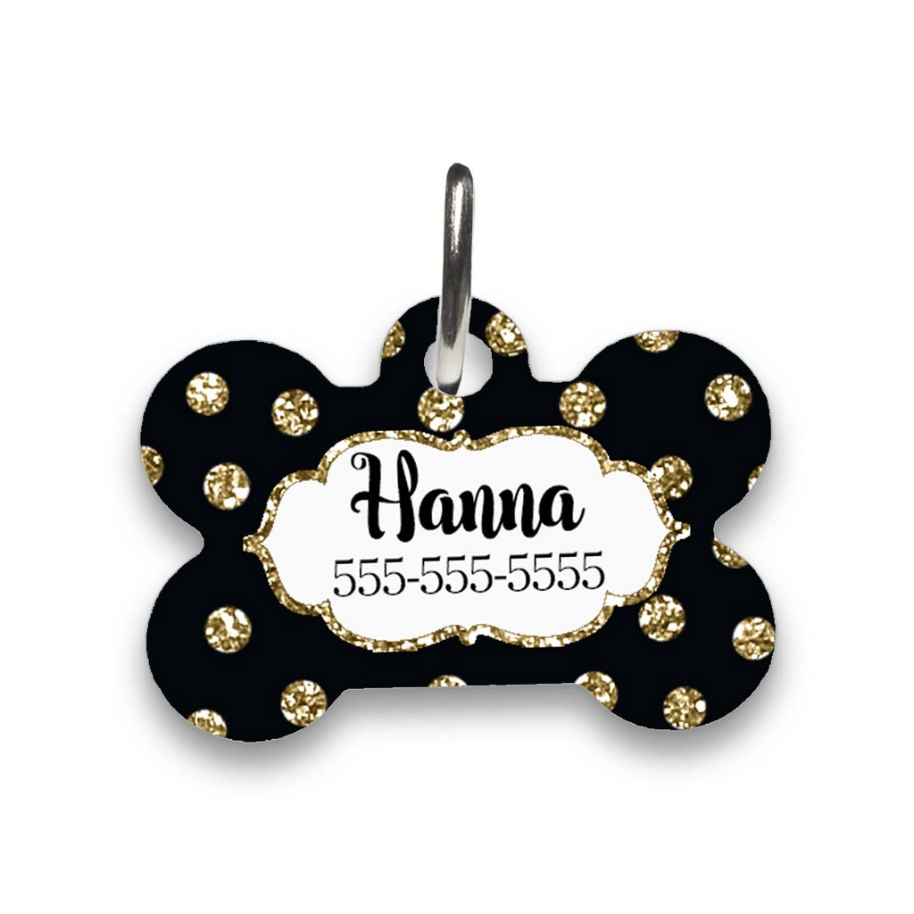 Dog Pendant Pendant with Metal Diamond