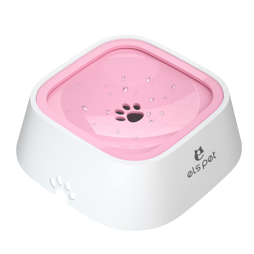 1.5L Cat Dog Water Bowl Carried Floating Bowl Anti-Overflow Slow Water Feeder Dispenser Pet Fountain ABS&PP Dog Supplies