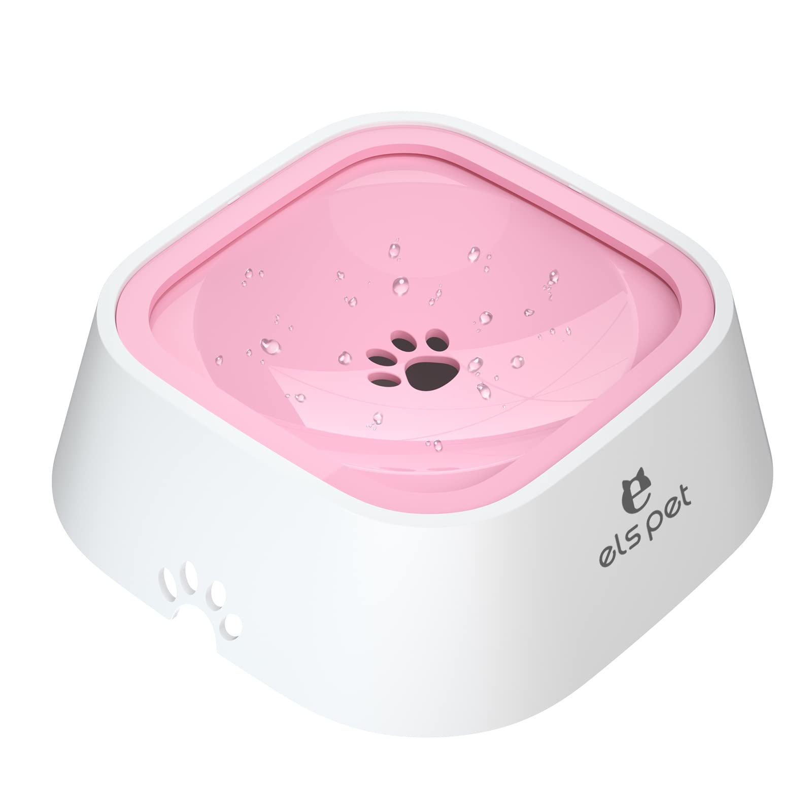 1.5L Cat Dog Water Bowl Carried Floating Bowl Anti-Overflow Slow Water Feeder Dispenser Pet Fountain ABS&PP Dog Supplies