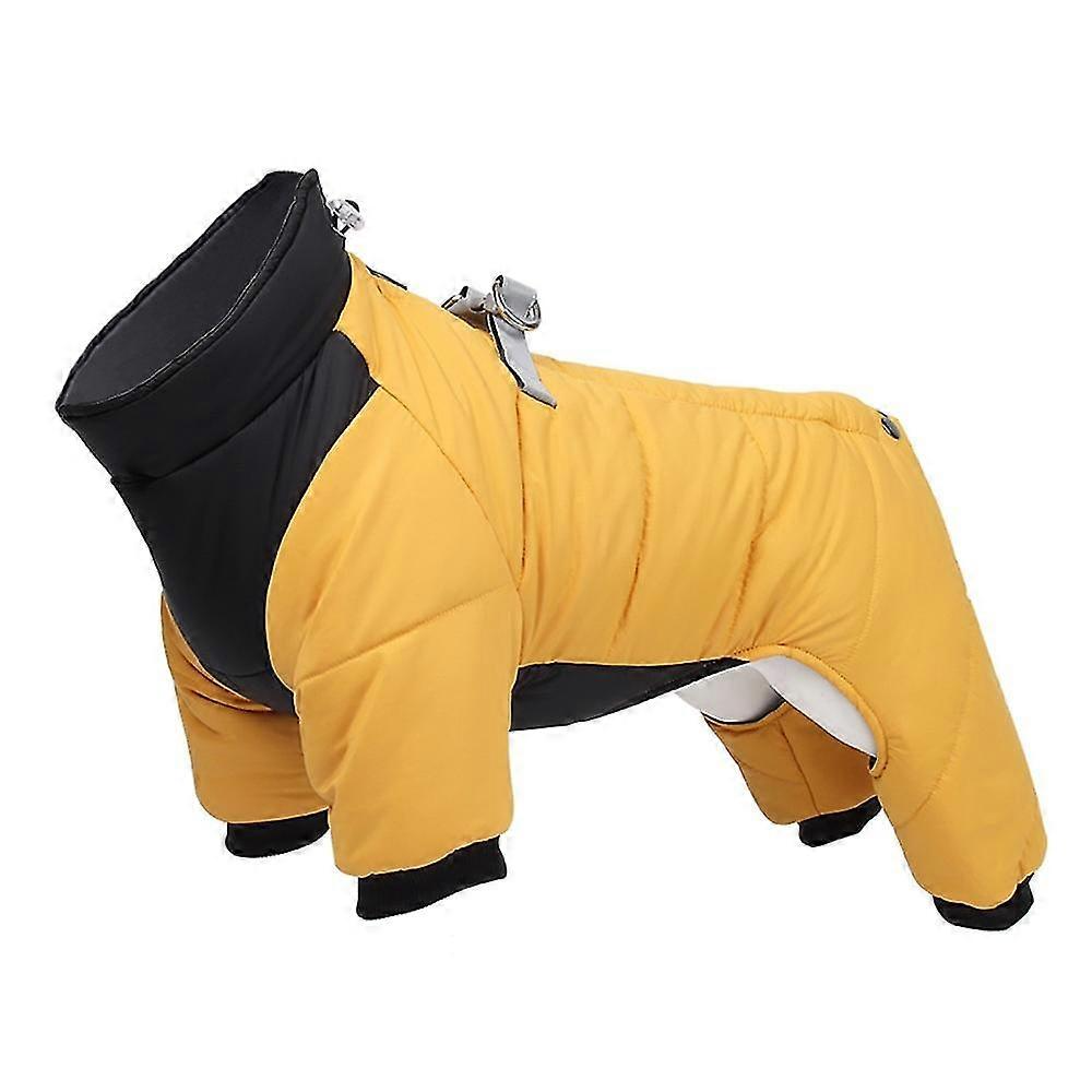 New Winter Dog Coat Waterproof Pet Clothes For Medum Large Dogs Warm Thicken Dog Vest Custome Labrador Jacket