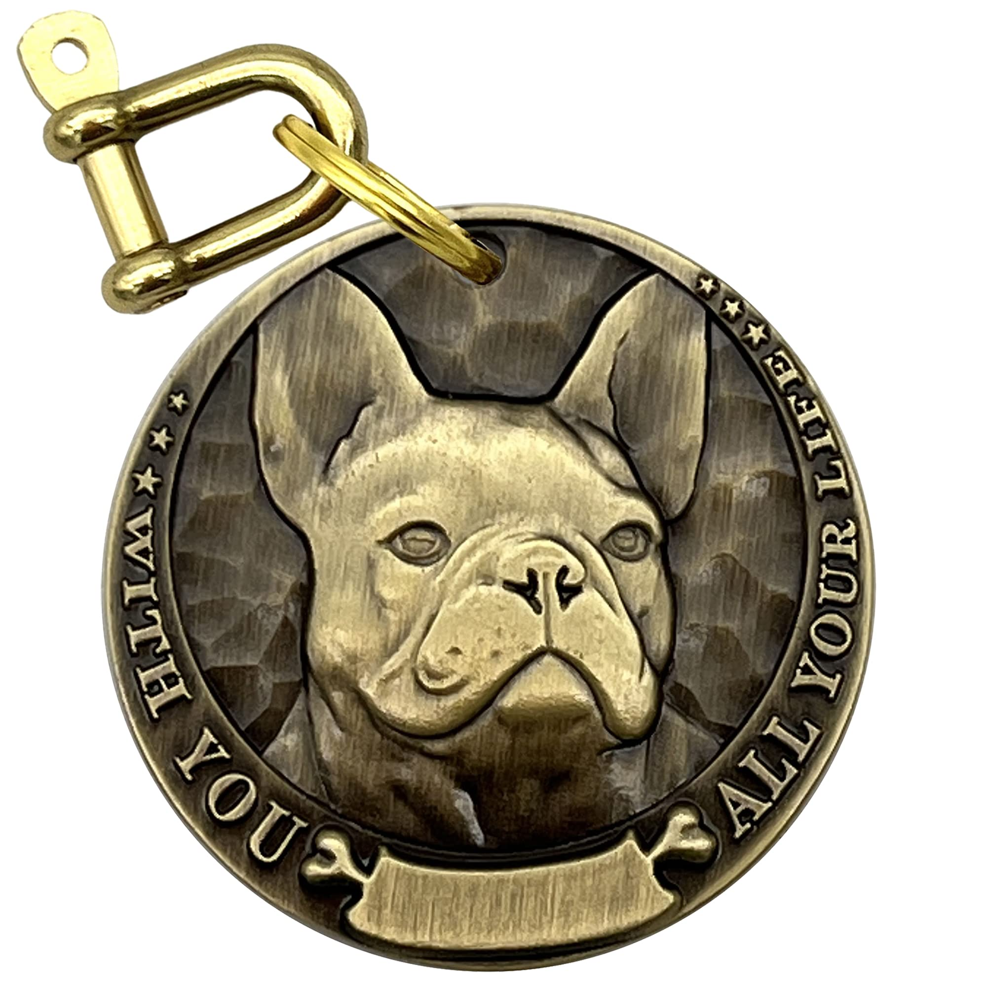 Custom Metal Engraved Dog ID Tag Anti-lost Identity Card