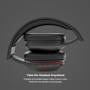 Ausdom M09 Bluetooth Headphone Over-Ear Wired Wireless Headphones