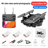 LS11 RC Drone 4K With camera HD Wifi fpv Mini Foldable Dron Helicopter Professional Quadcopter Selfie Drones Gifts Toys for boys