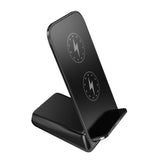 Double coil 10W Qi Wireless Charger For Samsung S10 S9 S8 Wireless Charging Dock For iPhone XS MAX XR X 8 Plus USB Charger