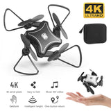 Mini Drone WiFi FPV Camera 4K HD Altitude Hold RC Drone Helicopter One-Key Return Foldable Mini Quadcopter High Quality Dron