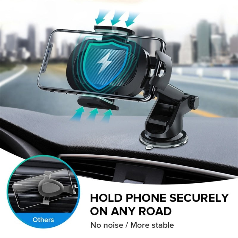 INIU Sucker Car Phone Holder Mobile Phone Holder Stand in Car No Magnetic GPS Mount Support For iPhone 11 Pro Xiaomi Samsung