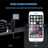 Universal Gravity Car Phone Holder For Samsung Huawei Xiaomi Support Air Vent Car Stand For iPhone 11 Samsung Support Car Holder