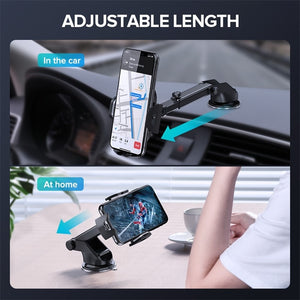 INIU Sucker Car Phone Holder Mobile Phone Holder Stand in Car No Magnetic GPS Mount Support For iPhone 11 Pro Xiaomi Samsung