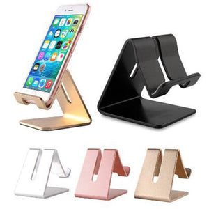 mobile phone holder stand Aluminum alloy metal tablet stand universal phone holder for iPhone X / 8/7/6/5 plus samsung phone / i