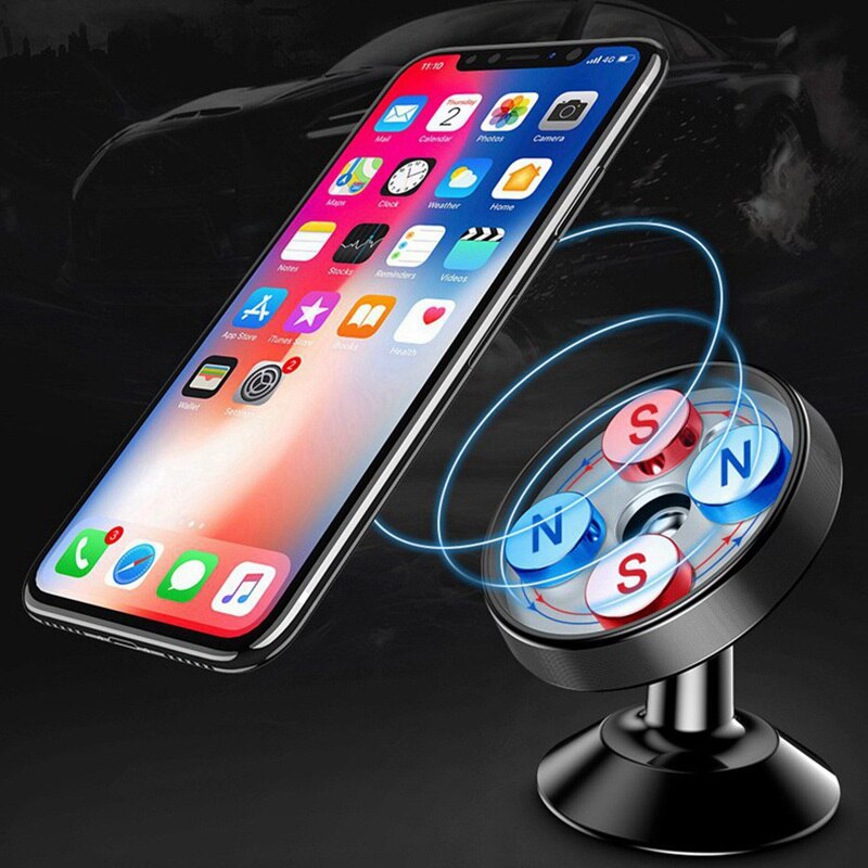 Car Phone Holder Magnetic Stand in Car Bracket Dashboard Holder Cell mobile Phone Magnet Air Vent Grip Mount For IPhone 11 xs 7