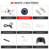 Eachine E38 WiFi FPV RC Drone 4K Camera Optical Flow 1080P HD Dual Camera Aerial Video RC Quadcopter Aircraft Quadrocopter Toys