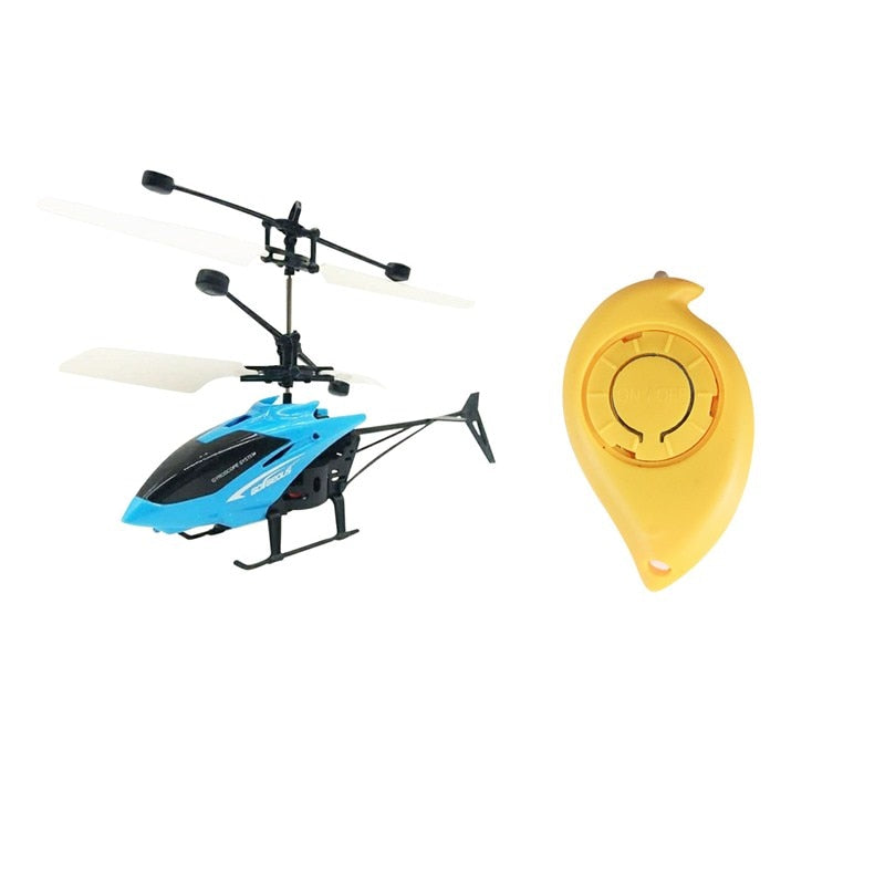 Mini RC Drone Fly RC Helicopter Aircraft Suspension Induction Helicopter Kids Toy LED Light Remote Control Toys for Children