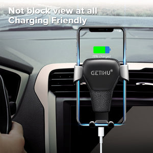 GETIHU Gravity Car Holder For Phone in Car Air Vent Clip Mount No Magnetic Mobile Phone Cell Stand Support For iPhone 11 XS X XR