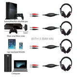 Good Quality on ear Headset Gamer Stereo Deep Bass Gaming