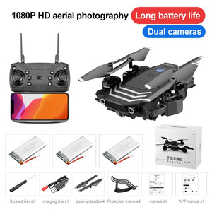 LS11 RC Drone 4K With camera HD Wifi fpv Mini Foldable Dron Helicopter Professional Quadcopter Selfie Drones Gifts Toys for boys