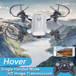 Mini Drone Dron Selfie RC Quadcopter Camera HD 1080P Wifi FPV Dron Foldable Altitude Hold RC Helicopter Drones Professional Toy