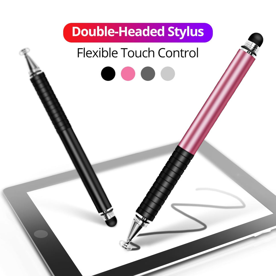 Universal 2 in 1 Stylus Drawing Tablet Pens Capacitive Screen Caneta Touch Pen for Mobile Android Phone Smart Pen Accessories