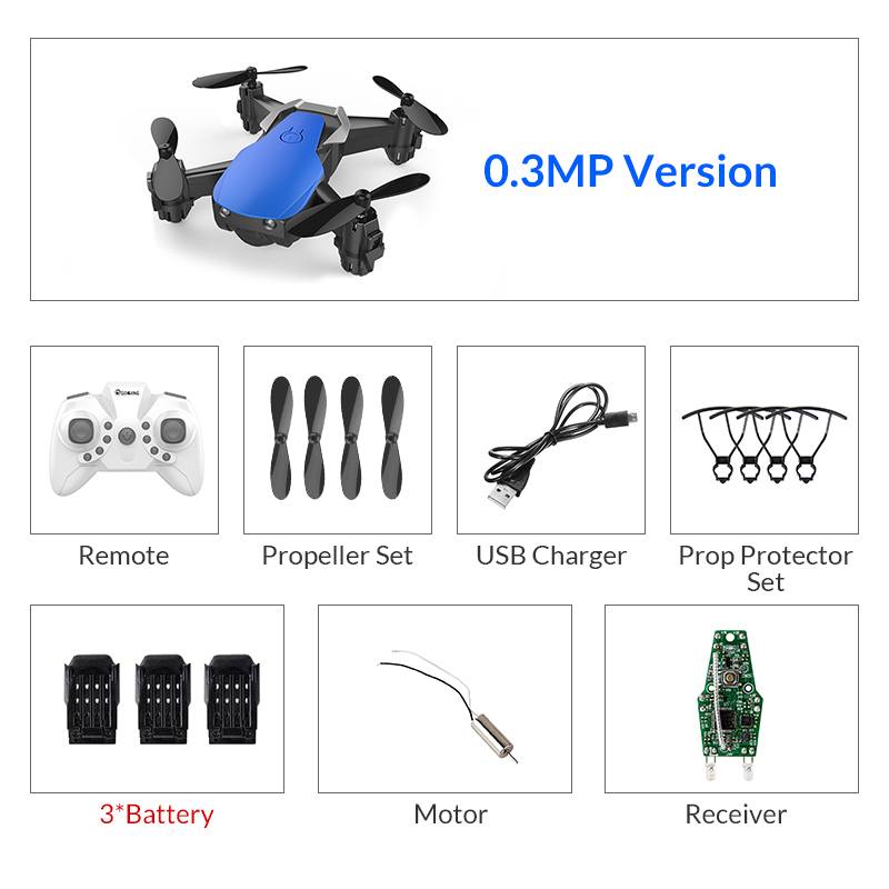 Eachine E61/E61HW Remote Control Mini WiFi FPV RC Drone Quadcopter RTF With HD Camera Altitude Hold Mode