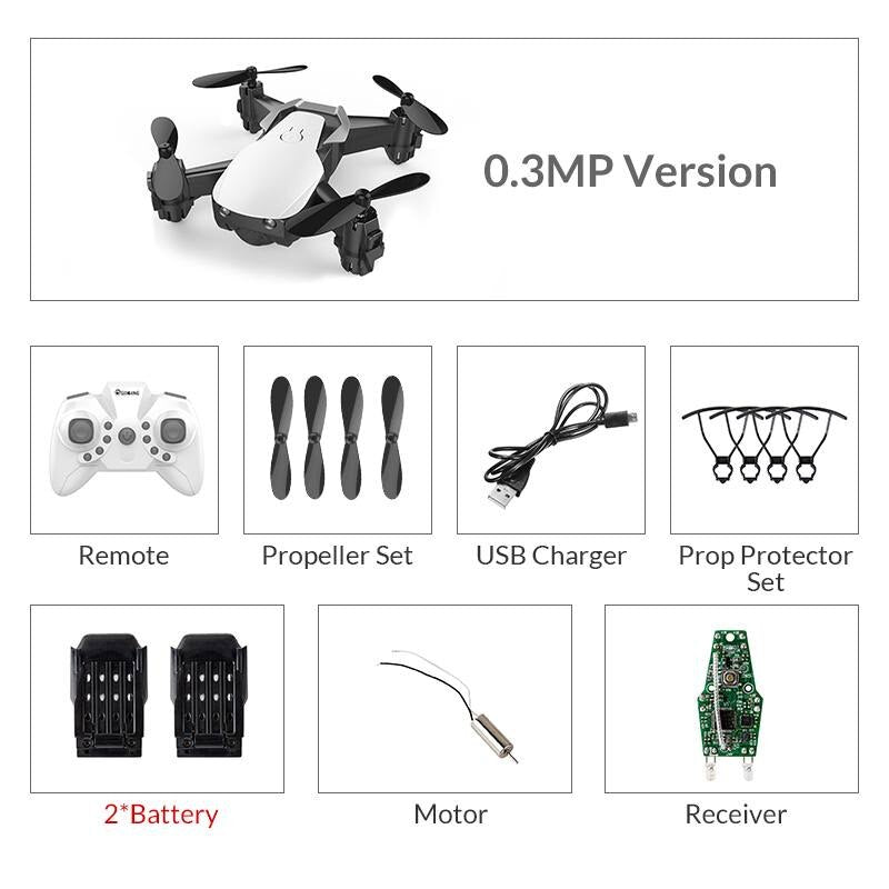 Eachine E61/E61HW Remote Control Mini WiFi FPV RC Drone Quadcopter RTF With HD Camera Altitude Hold Mode