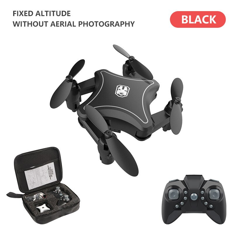 Mini Drone WiFi FPV Camera 4K HD Altitude Hold RC Drone Helicopter One-Key Return Foldable Mini Quadcopter High Quality Dron