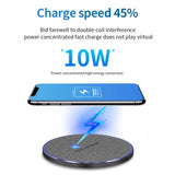 ROCK Qi Fast Charging 10W Wireless Charger For iPhone 11 Pro XS XR X 8 Airpods Quick Charge 3.0 Wireless Charging Pad