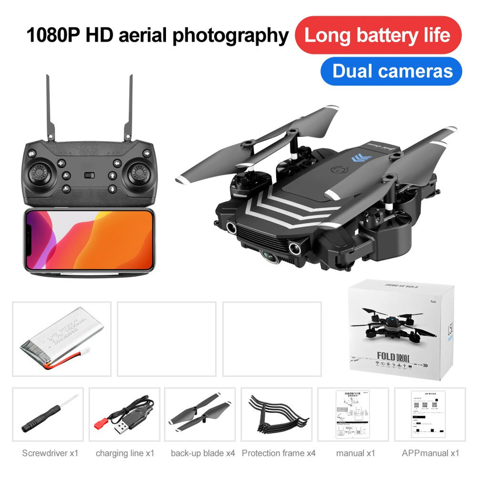 LS11 RC Drone 4K With camera HD Wifi fpv Mini Foldable Dron Helicopter Professional Quadcopter Selfie Drones Gifts Toys for boys