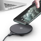 ROCK 15W Qi Wireless Charger for iPhone X XS MAX XR 8 Plus Samsung S10 Xiaomi 9 10W Wireless Charging Transparent