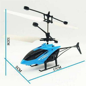 Mini RC Drone Fly RC Helicopter Aircraft Suspension Induction Helicopter Kids Toy LED Light Remote Control Toys for Children