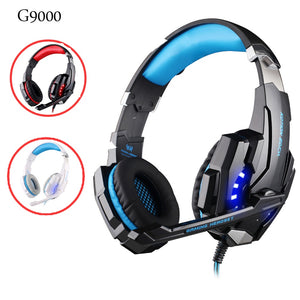 G2000 G9000 Gaming Headsets Big Headphones with Light