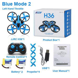 JJRC H36 H36F Mini Drone 2.4G 4CH 6-Axis Speed 3D Flip Headless Mode RC Drones Toy Gift Present RTF VS E010 H8 Mini