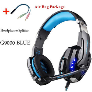 G2000 G9000 Gaming Headsets Big Headphones with Light