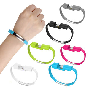 Bracelet Micro USB Data Charging Cable