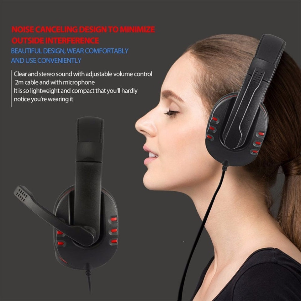 3.5mm Wired Headphones Gaming/Gamer Headset