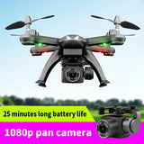 drones with camera fpv one-button return flight rc quadcopter long battery four-axis RC helicopter with led drone toys gift