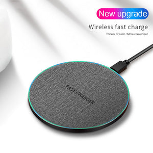 ROCK Qi Fast Charging 10W Wireless Charger For iPhone 11 Pro XS XR X 8 Airpods Quick Charge 3.0 Wireless Charging Pad