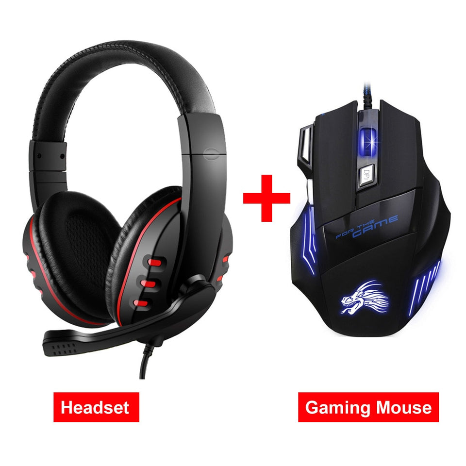 3.5mm Wired Headphones Gaming/Gamer Headset