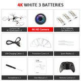 Eachine E38 WiFi FPV RC Drone 4K Camera Optical Flow 1080P HD Dual Camera Aerial Video RC Quadcopter Aircraft Quadrocopter Toys