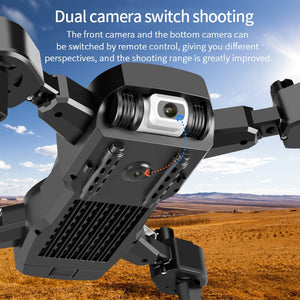 SHAREFUNBAY Drone 4k HD Wide Angle Camera 1080P WiFi fpv Drone Dual Camera Quadcopter Height Keep Drone Camera