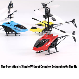 Mini RC Drone Helicopter Infraed Induction 2 Channel Electronic Funny Suspension Dron Aircraft Quadcopter Small drohne Kids Toys