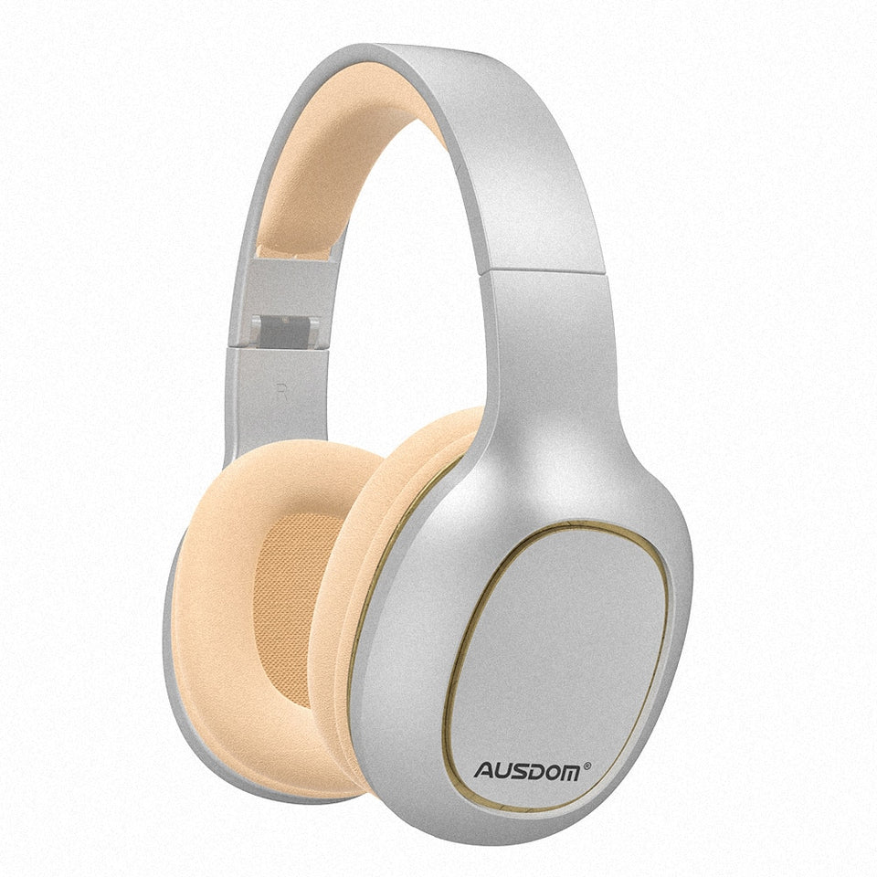 Ausdom M09 Bluetooth Headphone Over-Ear Wired Wireless Headphones