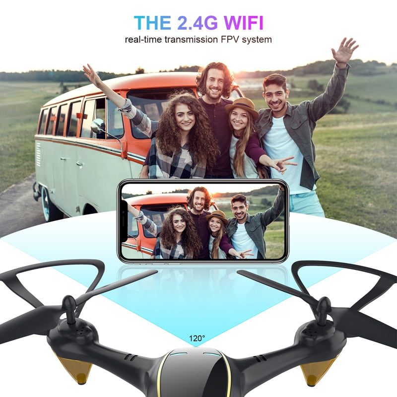 Eachine E38 WiFi FPV RC Drone 4K Camera Optical Flow 1080P HD Dual Camera Aerial Video RC Quadcopter Aircraft Quadrocopter Toys