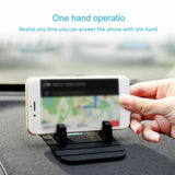 Car Phone Holder Non-Slip Rubber Mat For iPhone Samsung Xiaomi Smartphone Stand Holder GPS Navigation Bracket