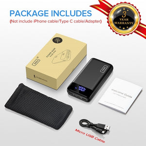 20000mAh LED Display USB Portable Charging PowerBank