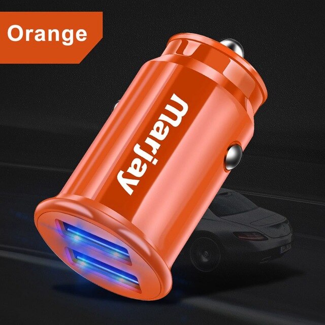 Fast Dual USB Car Charger Adapter