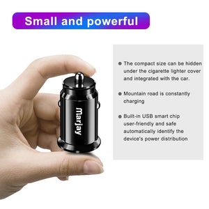 Fast Dual USB Car Charger Adapter