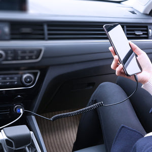 Car Charger For Mobile Phone Charger With USB Cable