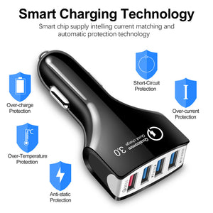 Quick Charge 3.0 USB Car Charger