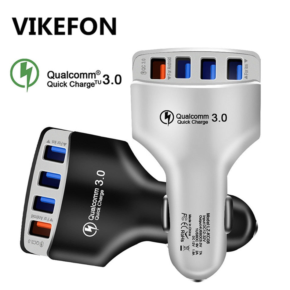 Quick Charge 3.0 USB Car Charger