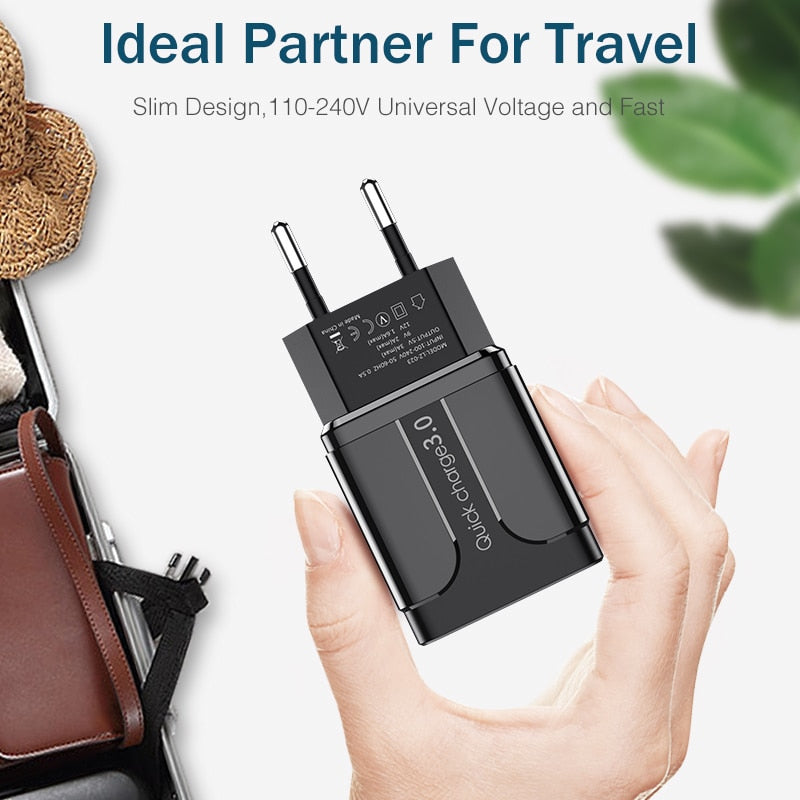 Fast charger USB portable Charging Mobile Phone Charge